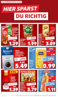 Brot Angebot im aktuellen Kaufland Prospekt auf Seite 8