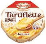 Fromage pasteurise pour tartiflette - PRESIDENT en promo chez U Express Clichy-sous-Bois à 3,66 €