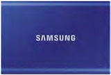 Externe SSD-Festplatte Portable SSD T7 Blau 1TB im Angebot bei expert in Gelsenkirchen Externe SSD-Festplatte Portable SSD T7 Blau 1TB Angebote von SAMSUNG bei expert Gelsenkirchen für 89,00 €
