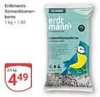 Sonnenblumenkerne im Angebot bei GLOBUS in Oberhausen Sonnenblumenkerne Angebote von Erdtmann's bei GLOBUS Oberhausen für 4,49 €
