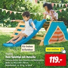 Holz-Spieltipi mit Rutsche von Playtive im aktuellen Lidl Prospekt für 119,00 €