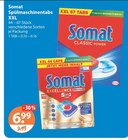 Spülmaschinentabs XXL von Somat im aktuellen V-Markt Prospekt für 6,99 €