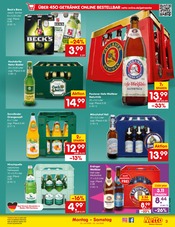 Becks im Netto Marken-Discount Prospekt in Rottenburg Aktueller Netto Marken-Discount Prospekt mit Becks, "Aktuelle Angebote", Seite 57