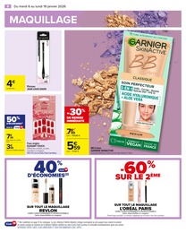 Prix et réduction Faux Ongles dans le prospectus Carrefour en cours Offre Faux Ongles dans le catalogue Carrefour du moment à la page 10
