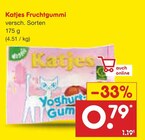 Fruchtgummi von Katjes für 0,79 € bei Netto Marken-Discount im Angebot Fruchtgummi von Katjes im aktuellen Netto Marken-Discount Prospekt
