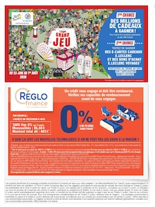 Catalogue E.Leclerc à La Flèche cette semaine, valable du 07/07/2026 au 18/07/2026 Prospectus E.Leclerc à La Flèche, "SPÉCIAL HIGH-TECH", 12 pages de promos valables du 07/07/2026 au 18/07/2026