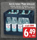 Aktuelle Gerolsteiner Angebote bei EDEKA in Gelsenkirchen Aktuelles Mineralwasser Angebot bei EDEKA in Gelsenkirchen ab 6,49 €