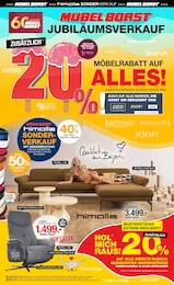 Aktueller Möbel Borst Möbel & Einrichtung Prospekt für Ehingen: JUBILÄUMSVERKAUF mit 12} Seiten, 29.08.2025 - 27.09.2025