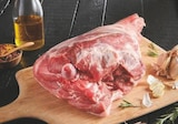 Agneau gigot entier à rôtir semi désossé en promo chez Hyper U Cambrai à 16,50 €