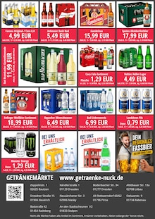Energydrink im Nuck Getränke Prospekt "DIE GETRÄNKEKÖNNER" mit 2 Seiten (Bautzen)