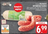 Aktuelle Bratwurst Angebote bei EDEKA in Mönchengladbach Aktuelles Frische Bratwurst mit Kohlrabi Gemüse Angebot bei EDEKA in Mönchengladbach ab 6,99 €