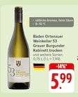 Grauer Burgunder Kabinett trocken bei EDEKA im Rodalben Prospekt für 5,99 €