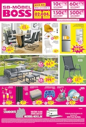 Aktueller SB Möbel Boss Prospekt mit Vorhang, "BOCK AUF NEU - BOCK AUF GÜNSTIG!", Seite 4