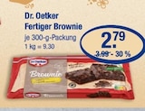 Fertiger Brownie von Dr. Oetker im aktuellen V-Markt Prospekt für 2,79 €