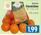 Spanische Clementinen bei EDEKA im Lollar Prospekt für 1,99 €