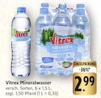 Mineralwasser Angebote von Vitrex bei E center Singen für 2,99 €