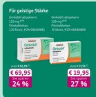 Ginkobil bei mea - meine apotheke im Prospekt "" für 19,95 €