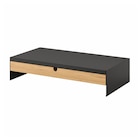 Monitorerhöhung mit Schublade anthrazit von ELLOVEN für 24,99 € bei IKEA im Angebot Monitorerhöhung mit Schublade anthrazit von ELLOVEN im aktuellen IKEA Prospekt