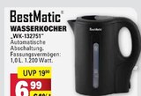 Wasserkocher im Angebot bei E center in Weinheim Wasserkocher Angebote von BestMatic bei E center Weinheim für 6,99 €