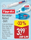 Micro-Tape-Twist-Roller von Tipp-Ex für 3,99 € bei ALDI Nord im Angebot Micro-Tape-Twist-Roller von Tipp-Ex im aktuellen ALDI Nord Prospekt