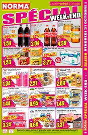 Coca-Cola Angebote im Prospekt "Votre Discounter Régional" von Norma Coca-Cola Angebote im Prospekt "Votre Discounter Régional" von Norma auf Seite 11