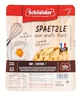 Spaetzle aux oeufs frais - SHNEIDER dans le catalogue Colruyt