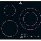 Plaque à induction 3 foyers noir ELECTROLUX CIT60336 - ELECTROLUX en promo chez Leroy Merlin Choisy-le-Roi à 322,15 €