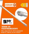 LED-Feuchtraumleuchte von Osram im aktuellen OBI Prospekt für 9,99 €