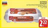 10 frische Eier Angebote von Gut & Günstig bei EDEKA Weimar für 2,22 €