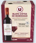 Blaye cotes de bordeaux AOP rouge chevalier de landerac - U en promo chez U Express Blaye cotes de bordeaux AOP rouge chevalier de landerac - U dans le catalogue U Express