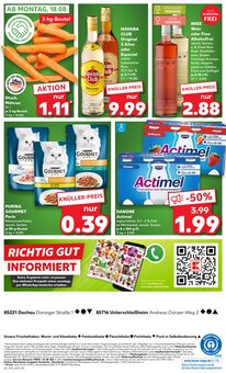 Havana Club im Kaufland Prospekt "Aktuelle Angebote" mit 58 Seiten (Dachau)