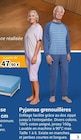 Pyjamas grenouillères en promo chez Technicien de Santé Pyjamas grenouillères dans le catalogue Technicien de Santé
