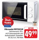Mikrowelle MM720CUK im Angebot bei E center in Bad Homburg Mikrowelle MM720CUK Angebote von Star Q bei E center Bad Homburg für 49,99 €
