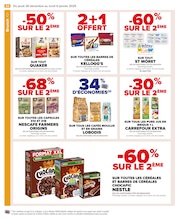 Promos Barres de céréales dans le catalogue "Carrefour" de Carrefour à la page 50