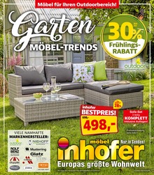 Möbel Inhofer Prospekt für Seligweiler mit 26 Seiten Möbel Inhofer Prospekt für Seligweiler: "Garten MÖBEL-TRENDS", 26 Seiten, 05.05.2022 - 28.05.2022