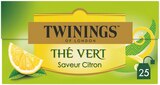 Thé vert - Twinings en promo à 1,79 € chez Supermarchés Match Thé vert - Twinings dans le catalogue Supermarchés Match