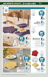 Offre Serviette De Table Noël dans le catalogue Super U du moment à la page 40