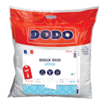 Lot de 2 oreillers Doux Duo - Dodo - Maxi Bazar à Saint-Denis Lot de 2 oreillers Doux Duo - Dodo en promo chez Maxi Bazar Saint-Denis à 9,99 €