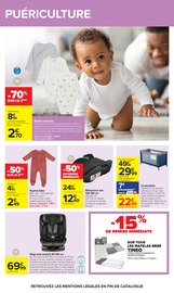Promos Lit Bébé dans le catalogue "Carrefour" de Carrefour Lit Bébé en promo dans le catalogue Carrefour à la page 43
