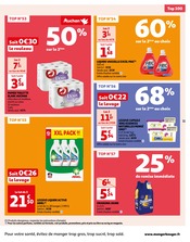 Promos Lessive Capsules dans le catalogue "Auchan" de Auchan Hypermarché à la page 11