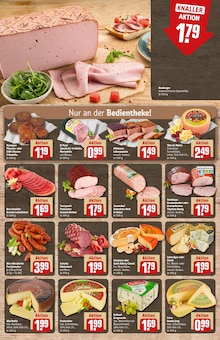 Hähnchenschenkel Angebot im aktuellen REWE Prospekt auf Seite 9