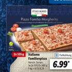 Familienpizza Angebote von Italiamo bei Lidl Nettetal für 6,99 €