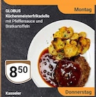 Küchenmeisterfrikadelle im Angebot bei GLOBUS in St. Ingbert Küchenmeisterfrikadelle Angebote von GLOBUS bei GLOBUS St. Ingbert für 8,50 €