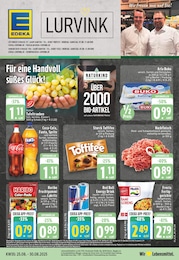 EDEKA Prospekt für Xanten mit 30 Seiten EDEKA Prospekt für Xanten: "Aktuelle Angebote", 30 Seiten, 25.08.2025 - 30.08.2025