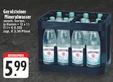 Mineralwasser Angebote von Gerolsteiner bei E center Solingen für 5,99 €