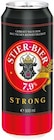 STIER-BIER Strong 7,9 % von STIER-BIER für 1,30 € bei Netto mit dem Scottie im Angebot STIER-BIER Strong 7,9 % von STIER-BIER im aktuellen Netto mit dem Scottie Prospekt