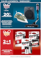 Promotion Rowenta dans le prospectus Carrefour, valable du 24/02/2026 au 09/03/2026 Promo Rowenta dans le catalogue Carrefour du moment à la page 76