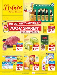 Netto Marken-Discount Prospekt für Pfullendorf: "Aktuelle Angebote", 54 Seiten, 11.11.2024 - 16.11.2024