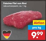 Falsches Filet vom Rind Angebote bei Netto Marken-Discount Kempen für 9,99 €