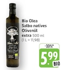 Bio Olea Salbo natives Olivenöl extra Angebote von Olea Salbo bei E center Freiburg für 5,99 €